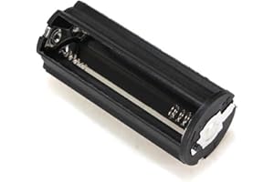 TECNOSTORE Portaequipajes 3 x pilas mini Stilo AAA caja porta batería batería contenedor