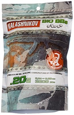 Kalashnikov Billes biodégradable Sac de 3200 BB's 0,20 g