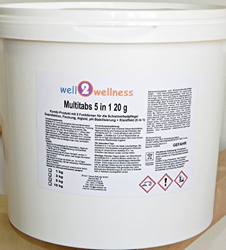 Chlor Mini Multitabs 5 in 1, 20g - 5,0 kg