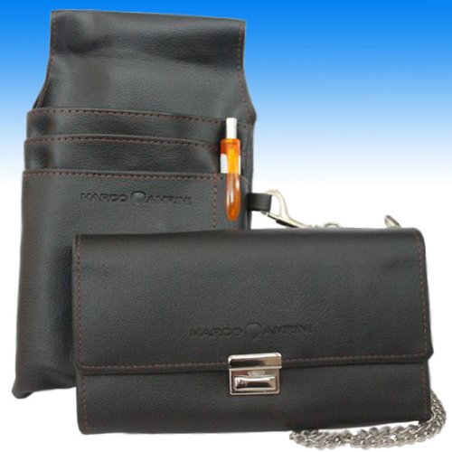 Preisvergleich Produktbild Geldbörse Kellnerportmonnaie Kellnerbörse Kellnertasche mit Holster +Kette