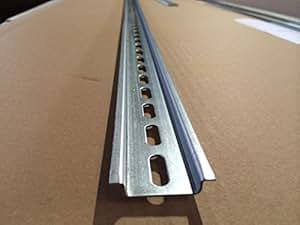 Hutschiene 35 mm, L 1000, gelocht: Amazon.de: Elektronik