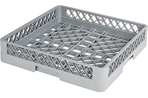 Morleos Spülkorb 50x50x10 cm (Gläserspülkorb) | Geschirrkorb Spülmaschine Besteckkorb Abtropfkorb Abtropfgestell | Teller (grobmaschig) | Besteck (feinmaschig) | Gläser (grobmaschig)