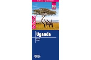 Uganda 1:600.000 mpa de carreteras impermeable. Reise Know-How.: world mapping project / reiß - und wasserfest
