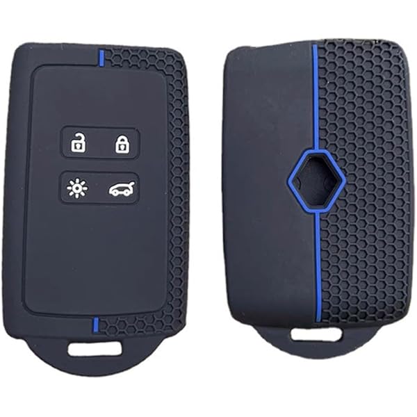 Key Card Case For Renault Fluence Duster Megane Kadjar-Clio Captur Espace Dacia, 4 Buttons Key