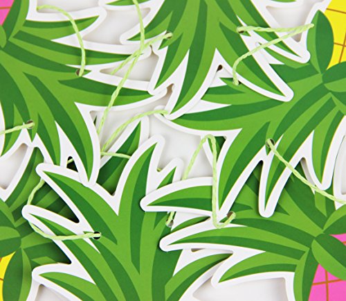 Ananas Girlande SUMMER Buchstaben Banner Sommerparty Dekoration von SUNBEAUTY - 7
