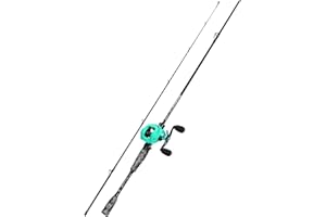 Sougayilang MX-2 Fishing Casting Rod and Bait Cast Reel Combo,1.8m/2.1m Baitcaster Combo- Predator Fishing Rod Set for Pike, Perch, Zander