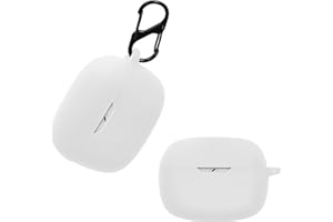 kwmobile Etui kompatybilne z JBL Wave Beam Case - Pokrowiec na słuchawki ochronne silikonowe etui - Biały