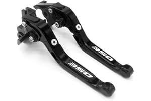 AZIKEN Levier de Frein Moto pour HON&DA FORZA350 Forza 350 NSS 2020-2023 Accessoires de Moto CNC Levier d'embrayage de Frein Extensible Pliable réglable (Color : 8)
