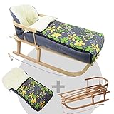 Universaler Winterfußsack aus Lammwolle, passt auf Babyschale, Kinderwagen, Buggy und Schlitten, geeignet für 3 und 5-Punkt-Gurtsysteme, leichte und schnelle Montage, wasser- und windabweisend