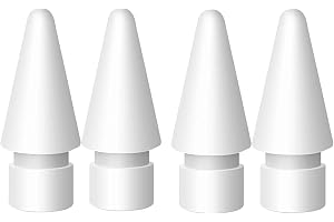 4 reservspetsar för Apple Pencil 1/2/Pro Generation, reservspetsar med hög känslighet och exakta kontrolltips för iPad Pencil
