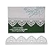 Produktbild ECMQS Spitze Stanzmaschine Stanzschablone, Scrapbooking Prägeschablonen Stanzformen Schablonen, Für DIY Scrapbooking Album, Schneiden Schablonen Papier Karten Sammelalbum Dekor
