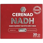 Cerenad NADH 20mg İ&ccedil;eren Takviye Edici Gıda 30 Dil Altı Tablet Limon Tadında