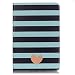 Produktbild iPad Air/Air2 Case, iPad 5/6 Hülle-Guizen Slim Fit Foilo PU Leder Stand Schutzhülle Tasche Etui Case Cover für Apple iPad Air / iPad Air 2 mit Colorful Classic Design +Stylus +Staubstecker(Striped Heart)