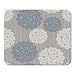 Produktbild Mouse Pads Abstract Silver Flower Floral Pattern Endless Ceramic Linoleum Damask Antique Mouse Pad for Notebooks,Desktop Computers Mouse Mats, Office Supplies
