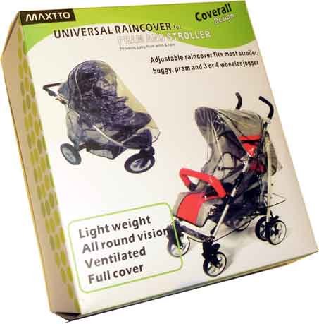 Maxtto Childcare Universal Pram/ Buggy/ Pushchair Rain Cover