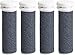 4 x Super Coarse Micro Mineral Replacement Rollers Compatible with Emjoi Micro Pedi