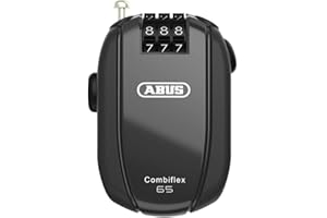 ABUS Combiflex - lucchetto per il fissaggio di sci, caschi, passeggini e bagagli - varie lunghezze e resistenze