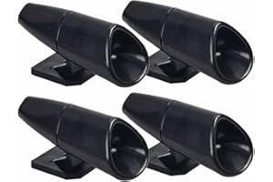 FIBOUND Lot de 4 Répulsifs Ultrasons pour Cerfs - Avertisseur Sécurité Véhicules (Voiture, Moto, Camion) | Prévention Collision Animaux | Discret et Résistant aux Intempéries