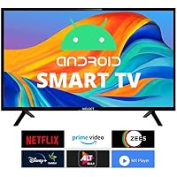 IVELECT 81 cm (32 inches) HD Android Smart LED TV (Black) (2020 Model)