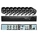 Produktbild 8er Überwachungssystem Set Kameraüberwachung Videoüberwachung Überwachungskamera Sicherheitskamera HDMI Cloud 1080P mit Bewegungssensor mit 2TB Festplatte