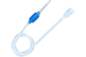 U-BCOO - Limpiador de grava para acuario, tamiz manual, filtro para tanque de peces, perfecto para limpiar y cambiar de agua en el tanque