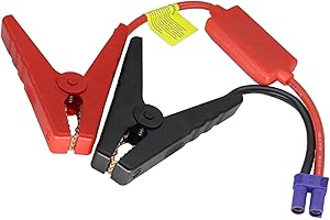 Arubaitai Auto Batterie Jump Starter Kabel - 12V Starthilfe Überbrückungskabel mit Krokodilklemmen - Ersatz EC5 Stecker Auto Booster Kabel für Notfall Starthilfe-Powerbank