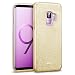 Produktbild ESR Glitzer Hülle kompatibel mit Samsung Galaxy S9, Sparkle TPU Schutzhülle, 3-Schicht, Kabelloses Laden kompatibel, Handyhülle kompatibel mit Galaxy S9 5,8"(Gold)