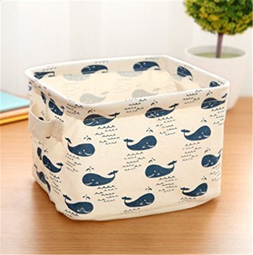 iTemer kosmetik koffer make up tasche Aufbewahrungsbox Stoff Ablagebox Tiere und pflanzen muster - 7