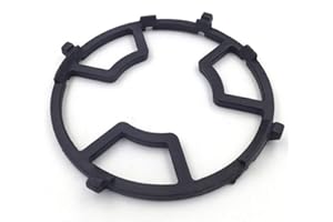 DEMEUBLE Dessous de plat universel antidérapant en fonte pour cuisinière, wok, support de poêle, support pour cuisinière à gaz, accessoires pour cuisinière à gaz