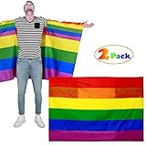 bandera lgbt original 【Aplicación amplia】Perfecta para mítines, eventos, marchas, recaudaciones de fondos y especialmente para la celebración o la decoración de la casa o simplemente muestra tu amor y orgullo