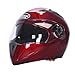 Produktbild Hjuns Motorradhelm Integralhelme mit Visier - für Offroad/Enduro/Touring Sport (XXL, Red)