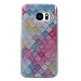 Produktbild Samsung Galaxy S7 Hülle, Chreey Glitzer Handyhülle Niedlich Mode Süß Temperament Muster Weiche TPU Silikonhülle Skin Case Ultra Dünn Kratzfest Hülle Backcover [Rosa Gitter]