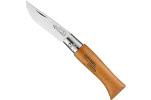 Opinel Couteaux Fermants en Carbone No.04 - Lame 5 cm