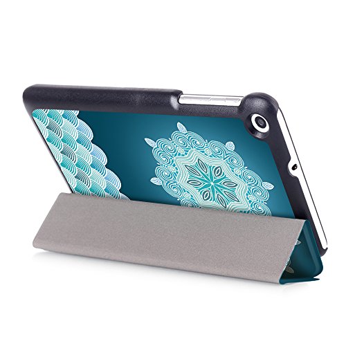 Tasche Huawei MediaPad T1 7.0 Hülle Ultra Slim Superleicht PU Leder Etui für Huawei Mediapad T1 7.0 Zoll Tablet Schutzhülle + Displayschutzfolien und Stylus - 6