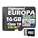 Produktbild EUROPA Garmin Karte OutdoorTopo auf 32 GB microSD für Garmin GPSMap 60Cx 60CSx 62s 62sc 62st 62stc 64 64s 64st 78s Karte NEU AKTUELL  ORIGINAL von STILTEC ©