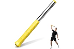 Jwthee Tennis Power Trainer med magnetisk uthållighet, Badminton Power Racket Trainer med ljudfeedback, Swing Trainer för trä