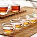 Produktbild 5Pcs 35Ml Transparent Hitzebeständig Doppelwand Glas Mini Kung-Fu Teetasse