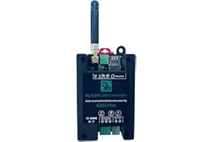 KOCAN Apricancello gsm Interruttore a relè di accensione/spegnimento remoto Accesso alla Porta del Telecomando Apriporta Senza Fili Tramite Comando SMS di Chiamata Gratuita