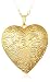 Via Mazzini 18K Real Gold Plated Hallmarked Heart Photo Locket Pendant (NK0394) RS.550.00