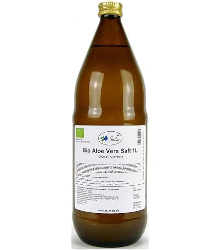 Purasana Aloe Vera Juice Drinking Gel 99.3% - 1 L, Pure Cold-Pressed Aloe  Gel from Inside the Leaf, Promotes Skin Health & Hydration, Vegan & Organic  Certified : Amazon.de: Health & Personal Care