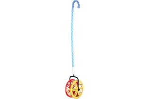 FLYPOP'S - Ruota da Spingere - Giocattolo per Bambini - 055235 - Colori Assortiti - Plastica - Giocattolo per Bambini - Regalo - Camminare - Primi Passi - 71 cm - 13 cm - A partire dai 3 anni