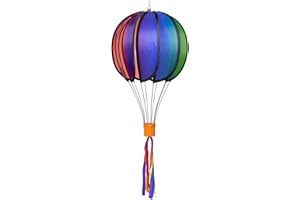 CIM Girouette Mongolfière - Satorn Balloon 23 Globe Gradient - résiste aux intempéries - Ballon: Ø23cm x 37cm - accrochage Inclus