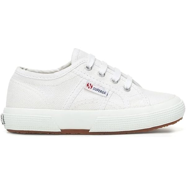 Chaussures Bébé Superga 2750 Lameb – Pour La Marche – Toile Et Caoutchouc – Taille Selon âge – Couleur Unie