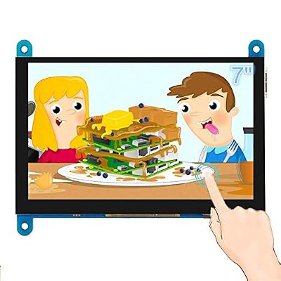 Elecrow Tiny Raspberry Pi Écran Tactile TFT LCD IPS pour Raspberry Pi B+/2B Raspberry Pi 3 Windows 10/8.1/8/7 Pouces 7 Zoll IPS Kapazitiven Touchscreen