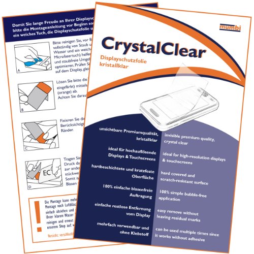 2x mumbi Displayschutzfolie Samsung Galaxy Note Pro P900 P905 (12.2 Zoll) Schutzfolie - 4