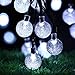 Produktbild TAOtTAO Solarbetriebene 30 LED String Licht Garten Pfad Yard Decor Outdoor Festival Lampe (Weiß)