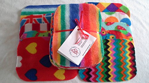 Easy Peasy Washable Baby Wipes Pk 20 Unisex prints