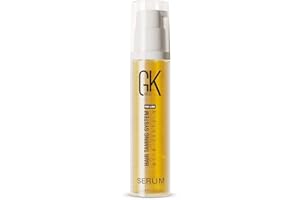 GK HAIR Global Keratin Aceite de argán suero capilar (10ml/0.34 Fl Oz) para reparar el cabello encrespado dañado proporcionar fuerza y brillo