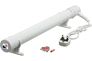 MORRIS Chauffage tubulaire pour serre, salle de bains, véranda - 30 cm - 60 W