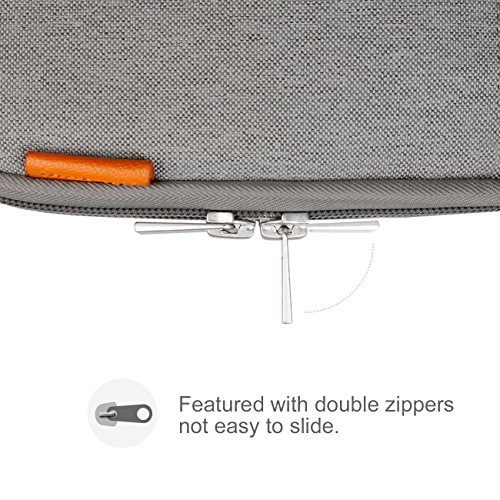 Inateck Microsoft Surface Pro 2017 und 12 3 Zoll Surface Pro 4 3 2 1 Sleeve H  lle Tasche  Dunkelgrau